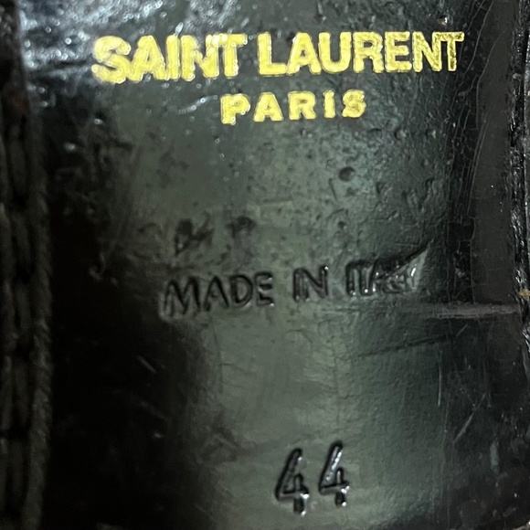 Saint Laurent suede ankle boots main image 5